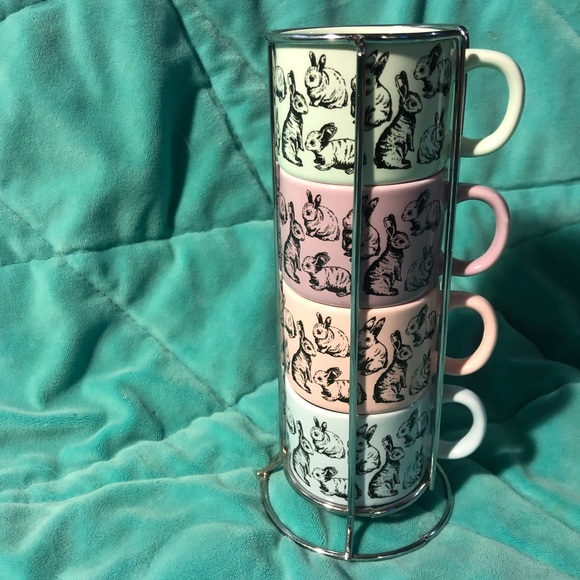 Cute Espresso Set with Stand - Picture 3 of 4